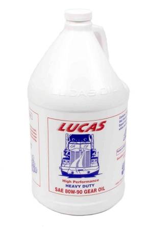 Lucas Oil - Lucas Gear Oil - Heavy Duty - 80W90 - Conventional - 1 gal - Each