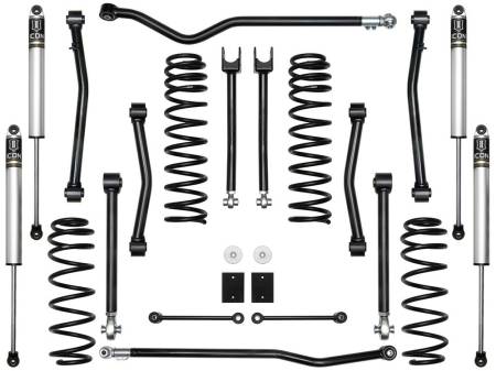 ICON Vehicle Dynamics - ICON 2018-Up Jeep Jl 2.5" Lift Stage 4 Suspension System