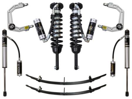 ICON Vehicle Dynamics - ICON 2005-2015 Tacoma 0-3.5" Lift/16-Up 0-2.75" Lift Stage 4 Suspension System With Billet Upper Control Arms