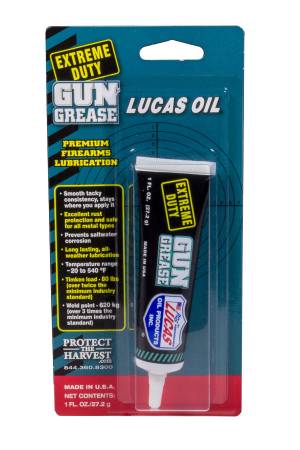 Lucas Oil - Lucas Gun Grease - Extreme Duty - 1.00 oz Tube - Each