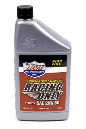 Lucas Oil - Lucas Motor Oil - Racing - 20W50 - Synthetic - 1 qt - Each