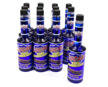 Lucas Oil - Lucas Fuel Additive - Fuel Stabilizer - 15.00 oz - Gas - Set of 12