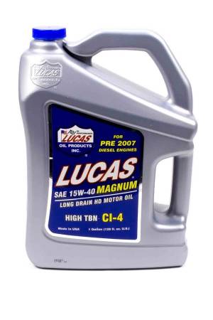 Lucas Oil - Lucas Motor Oil - Magnum - 15W40 - Conventional - 1 gal - Each