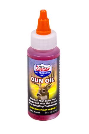 Lucas Oil - Lucas Gun Oil - Lubricant / Protectant - 2.00 oz Squeeze Bottle - Each