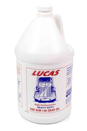 Lucas Oil - Lucas Gear Oil - Heavy Duty - 85W140 - Conventional - 1 gal - Each