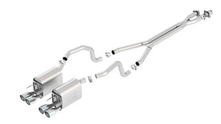 Borla - Borla 09-11 Chevrolet Corvette 6.2L V8 Aggressive ATAK Catback Exhaust