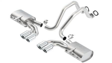 Borla - Borla 97-04 Chevrolet Corvette 5.7L 8cyl ATAK SS Catback Exhaust