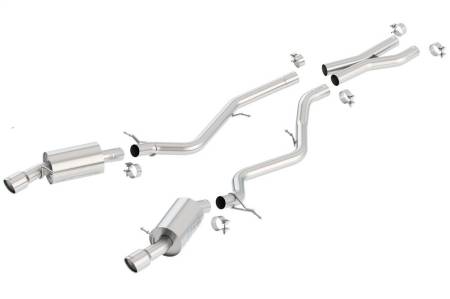 Borla - Borla 07-08 BMW 335i coupe/sedan aggressive catback exhaust system