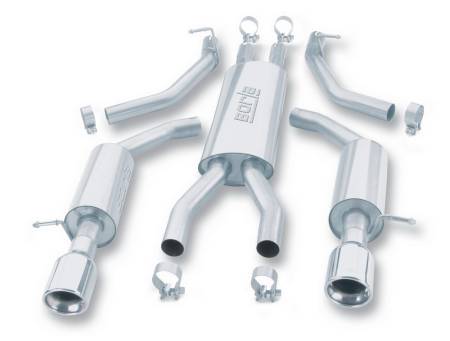 Borla - Borla 03 Thunderbird 3.9L V8 AT RWD 2 DR Catback Exhaust