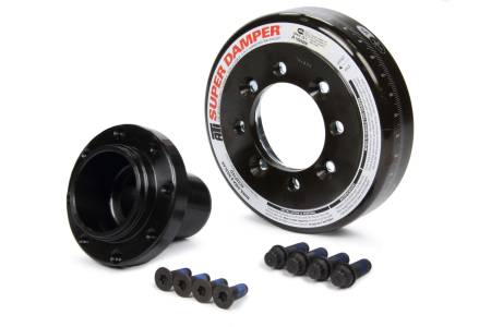 ATI Performance Products - ATI Damper - 6.325in - Steel - Ford SB & 6 Cyl - 4 Bolt OEM - 3.35in Long - C-Timing - 3 Ring