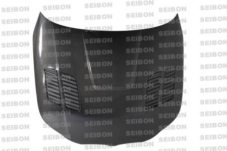 Seibon Carbon - Seibon GTR-style carbon fiber hood for 2004-2010 BMW E60