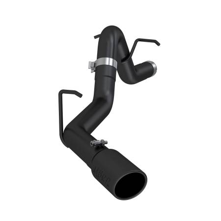 MBRP Exhaust - MBRP 16-19 Chevy/GMC Colorado/Canyon Duramax 3in Filter Back Single Side Black Coated Exhaust System