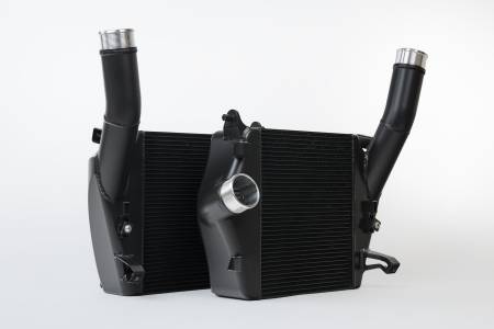 CSF Radiators - CSF 2019+ Lamborghini Urus / 2020+ Audi RS Q8 / SQ8 / SQ7 High Performance Intercooler System- Black