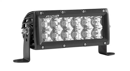 Rigid Industries - RIGID E-Series PRO LED Light, Spot Optic, 6 Inch, Black Housing