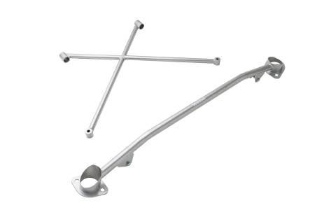 Megan Racing - Megan Racing Race-Spec Strut Tower Bars for Honda S2000 00-09 (SILVER)