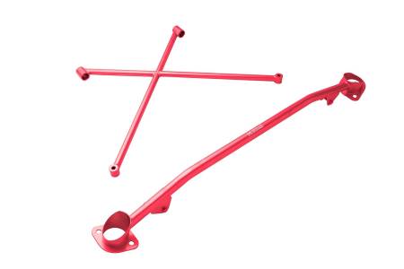 Megan Racing - Megan Racing Race-Spec Strut Tower Bars for Honda S2000 00-09 (RED)