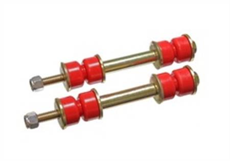 Energy Suspension - Energy Suspension Universal 2-3/8 Inch Red Front/Rear Sway Bar Fixed Length End Links w/ Hardware