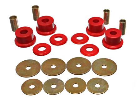 Energy Suspension - Energy Suspension 90-94 Mitsubishi Eclipse AWD Red Sub-Frame Bushing Set