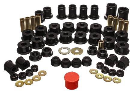 Energy Suspension - Energy Suspension 90-95 Toyota 4 Runner 2WD/4WD Black Hyper-Flex Master Bushing Set