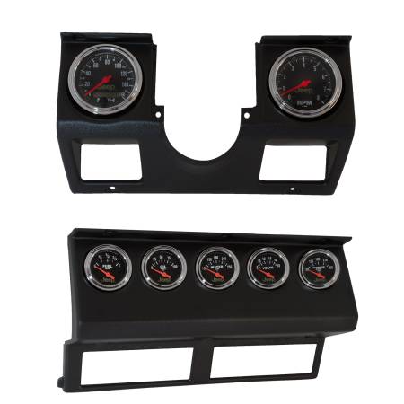 AutoMeter - AutoMeter 87-96 Jeep Wrangler YJ 7pc Direct-Fit Dash Gauge Kit