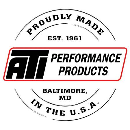 ATI Performance Products - ATI Damper - 7.795in - Alum - 8 & 6 Grv - Ford Coyote 5.0 - 15 Percent OD - w/A/C Pulley