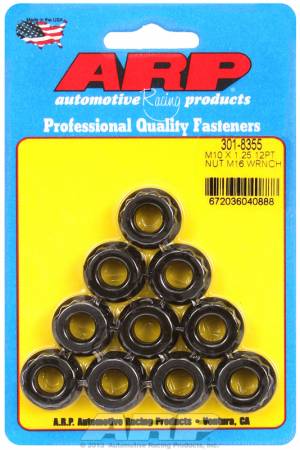 ARP - ARP M10 X 1.25 M16 socket 12pt nut kit 301-8355