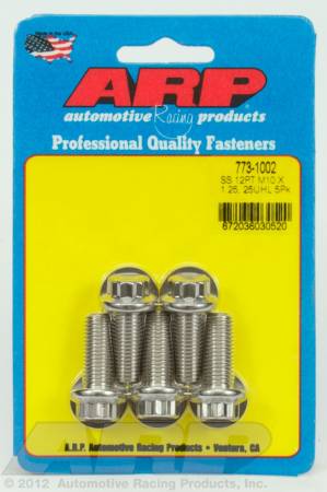 ARP - ARP M10 x 1.25 x 25 12pt SS bolts 773-1002