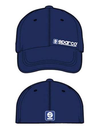 Sparco - Sparco Cap Lid Navy Lrg/Xlrg