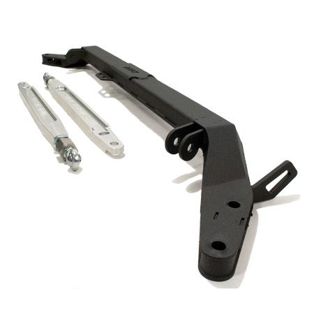 Innovative Mounts - Innovative 88-91 Civic / CRX B/D-Series Black Steel Pro-Series Competition Traction Bar Kit