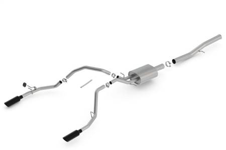 Borla - Borla 14-8 Chevrolet Silverado 1500 6.3L V8 AT/MT Extended Cab Standard Bed ATAK Exhaust