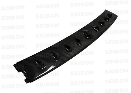 Seibon Carbon - Seibon Carbon fiber roof fin spoiler for 2003-2007 Mitsubishi Lancer EVO