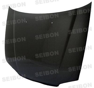 Seibon Carbon - Seibon OEM-style carbon fiber hood for 1992-1995 Honda Civic 2DR/3DR