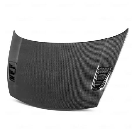 Seibon Carbon - Seibon MGII-style carbon fiber hood for 2006-2010 Honda Civic 4DR JDM / Acura CSX