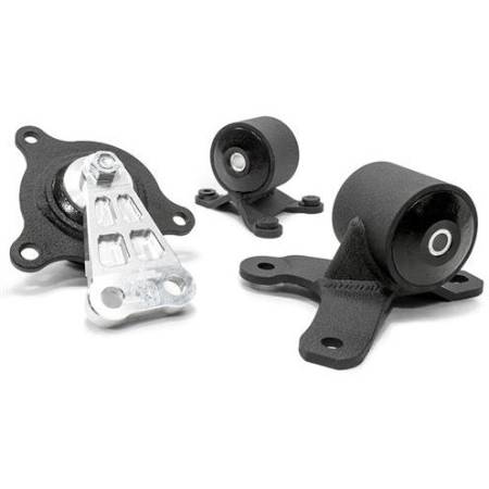 Innovative Mounts - Innovative 02-05 Civic K-Series Black Steel Mounts 95A Bushings (Not K24 Trans)