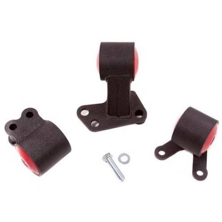 Innovative Mounts - Innovative 94-01 Integra B-Series Black Steel Mounts 75A Bushings (Auto to Manual Hydro)