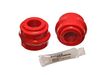 Energy Suspension - Energy Suspension 05-10 Chrysler 300C RWD/07-10 Charger RWD Red 27mm Front Sway Bar Bushing Set