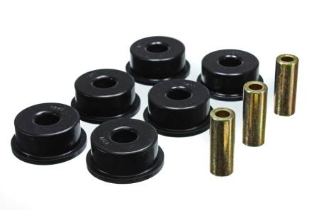 Energy Suspension - Energy Suspension 10 Chevy Camaro Black Rear Differential Carrier Bushing Set