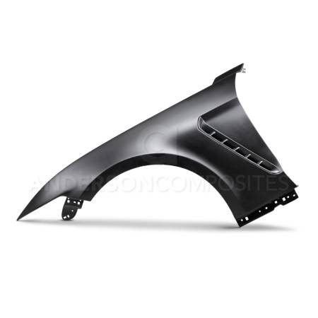 Anderson Composites - Anderson Composites 15-16 Ford Mustang GT350 Style Fiberglass Front Fenders