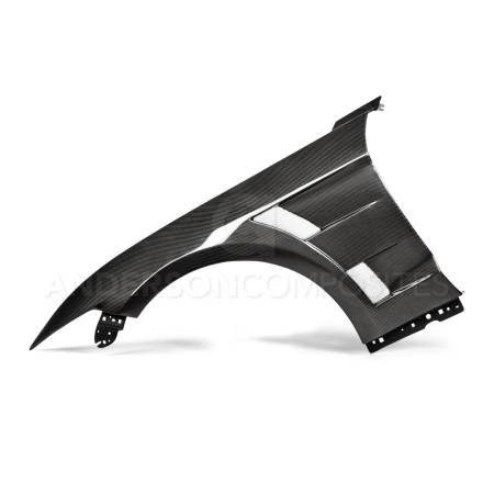 Anderson Composites - Anderson Composites 15-16 Ford Mustang Type-AT Fenders (0.4in Wider)