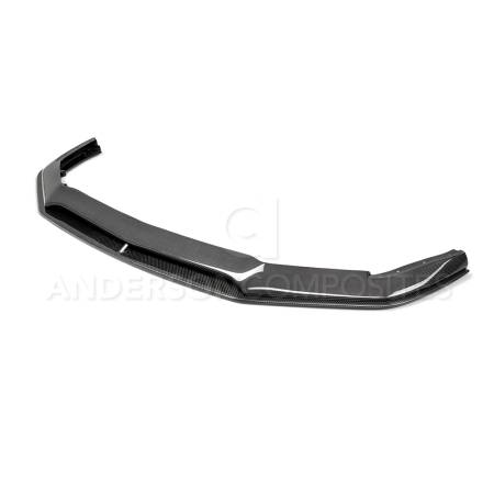 Anderson Composites - Anderson Composites 2018 Ford Mustang Type-AR Carbon Fiber Front Chin Splitter