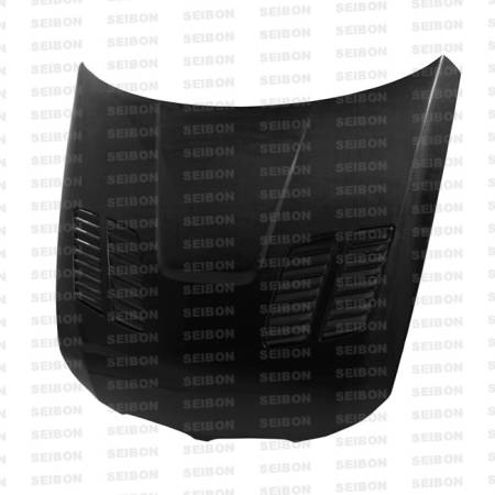 Seibon Carbon - Seibon GTR-style carbon fiber hood for 2009-2011 BMW E90 4DR