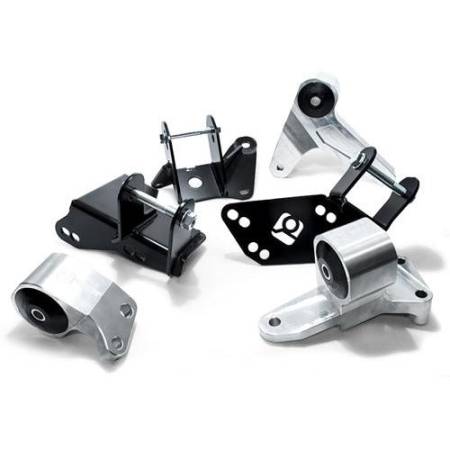 Innovative Mounts - Innovative 96-00 Civic K-Series Silver Aluminum Mounts 75A Bushings (EG/DC Subframe)