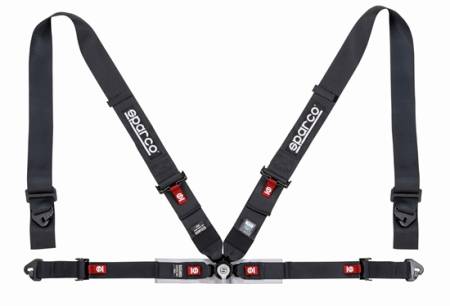 Sparco - Sparco Belt 4Pt 3in/2in Competition Harness - Black