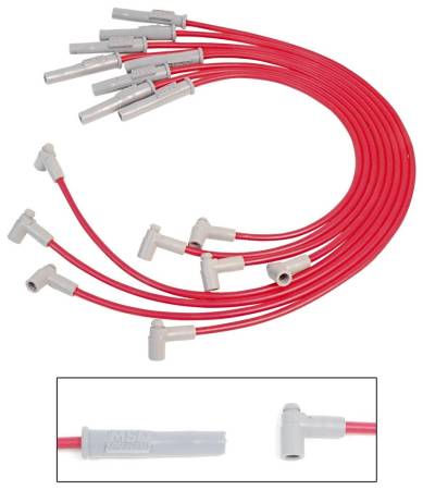 MSD Ignition - MSD Wire Set, Super Conductor, Chevy 366-454 with HEI Cap