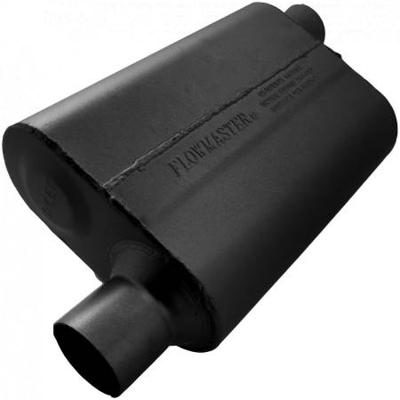 Flowmaster - Flowmaster Universal 40 Delta Flow Muffler - 2.50 Offset In / 2.50 Offset Out