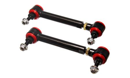 Energy Suspension - Energy Suspension Universal Red 6-3/4in-7-3/4in inAin Range Pivot Style End Link Set