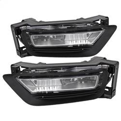 Spyder Auto - Spyder Honda Accord 2013-2015 4Dr OEM Fog Lights W/Switch- Clear FL-HA2013-4D-C