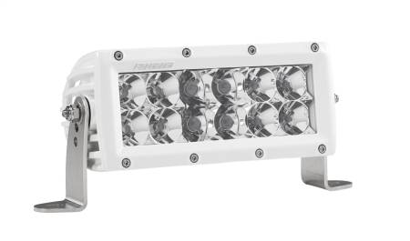 Rigid Industries - RIGID E-Series PRO LED Light, Spot/Flood Combo, 6 Inch, White Housing