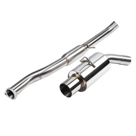 DC Sports - DC Sports Y Back Exhaust Polished Tip (03-06 Nissan 350Z)