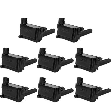 MSD Ignition - MSD Coil, Black, 5.7/6.1L, Hemi,05-14, 8-Pk